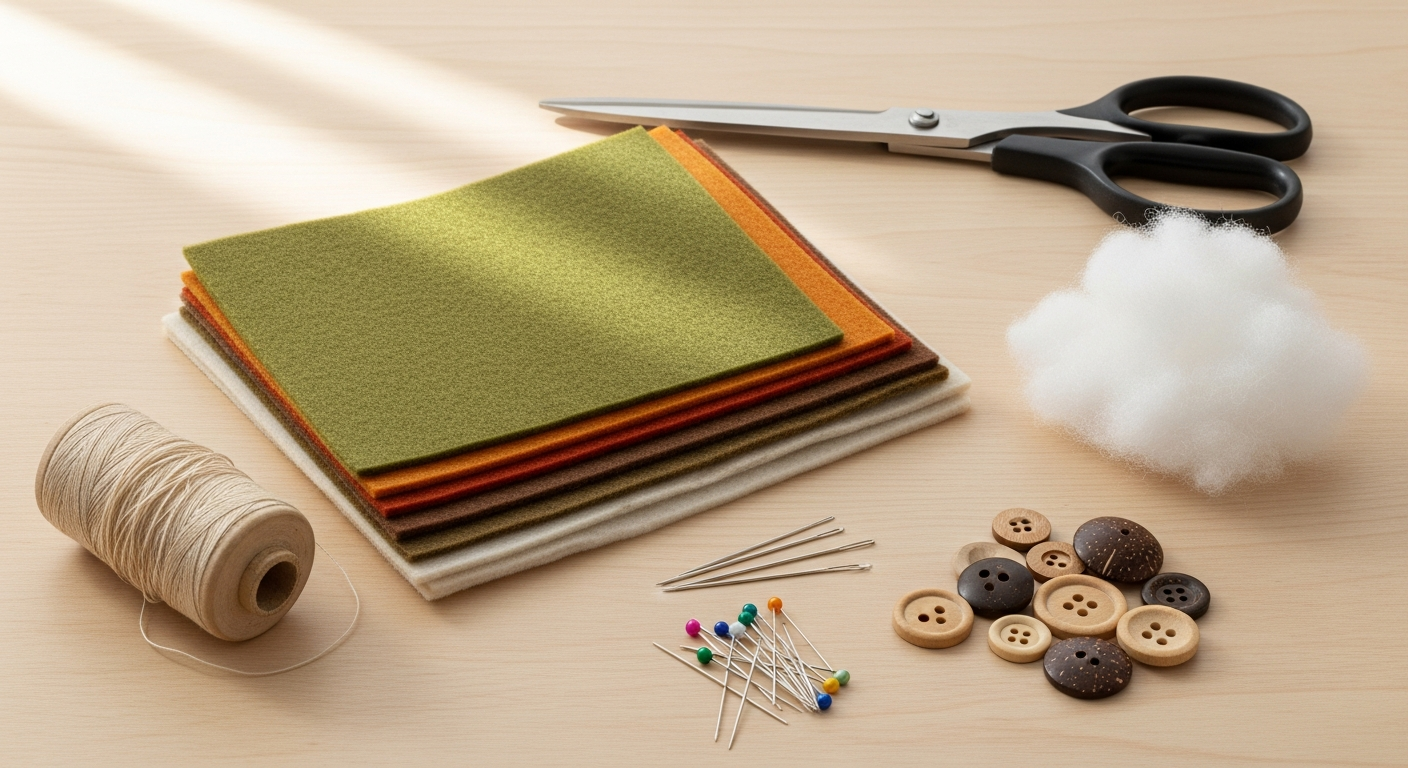 Инструменты и материалы для пошива игрушек
